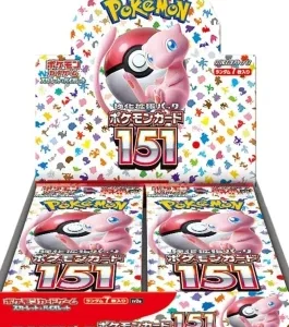 Pokemon 151 Japanese Booster Box: Scarlet & Violet Enhanced Expansion Pack